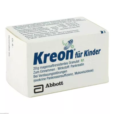 KREON lastele graanulid, 20 g