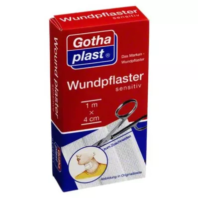 GOTHAPLAST Haavaplaaster tundlik 4 cmx1 m lõigatud, 1 tk