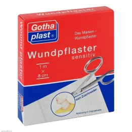 GOTHAPLAST Haavaplaastritundlik 8 cmx1 m lõigatud, 1 tk