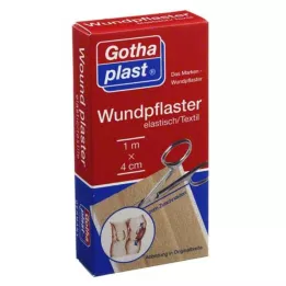 GOTHAPLAST Haavaplaaster.elastne.4 cmx1 m lõigatud, 1 tk