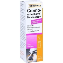 CROMO-RATIOPHARM Ninaspreid säilitusainetevaba, 15 ml