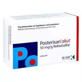 POSTERISAN Akuutne salv anaaldilataatoriga, 25 g