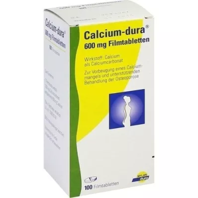 CALCIUM DURA Õhukese polümeerikattega tabletid, 100 tk