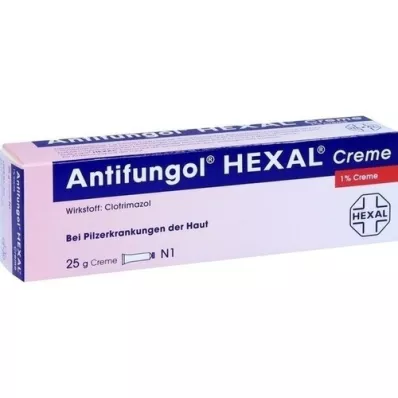 ANTIFUNGOL HEXAL Kreem, 25 g