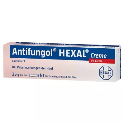 ANTIFUNGOL HEXAL Kreem, 25 g