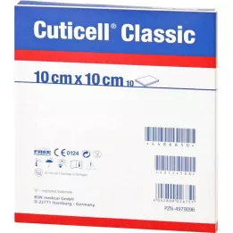 CUTICELL Klassikaline haavasidemed 10x10 cm, 100 tk