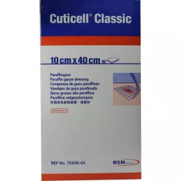 CUTICELL Klassikaline haavasidemed 10x40 cm, 10 tk