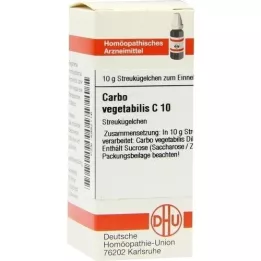 CARBO VEGETABILIS C 10 graanulid, 10 g