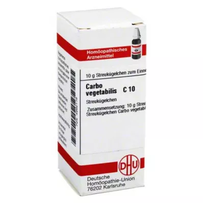 DHU Carbo vegetabilis C 10 gloobulid, 10 g