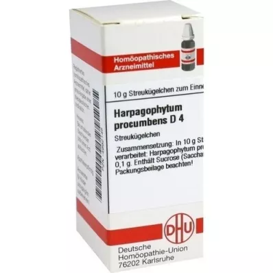 HARPAGOPHYTUM PROCUMBENS D 4 kapslit, 10 g