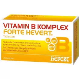 VITAMIN B KOMPLEX forte Hevert tabletid, 100 tk