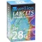 WELLION Lantsetid 28 G, 200 tk