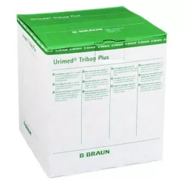 URIMED Tribag Plus Urine Leg Sleeve 500ml 80cm unst., 10 tk