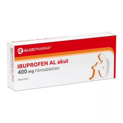 IBUPROFEN AL ägedad 400 mg õhukese polümeerikattega tabletid, 10 tk IBUPROFEN AL ägedad 400 mg õhukese polümeerikattega tabletid, 10 tk
