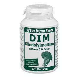 DIM Diindolüülmetaan 250 mg taimsed kapslid, 120 tk