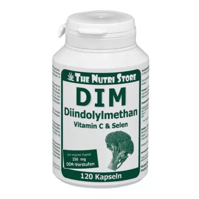 DIM Diindolüülmetaan 250 mg taimsed kapslid, 120 tk