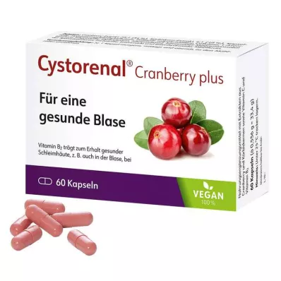 CYSTORENAL Cranberry plus kapslid, 60 tk