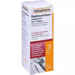 HYDROCORTISON-ratiopharm 0,5% sprei, 30 ml