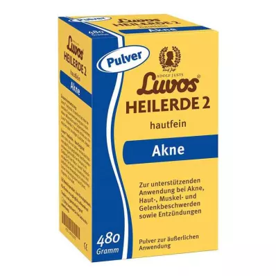 LUVOS Tervendav muld 2 nahk peen, 480 g