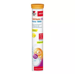 DOPPELHERZ Kaltsium+D3 Osteo 1.000 paisuv tablett, 15 tk