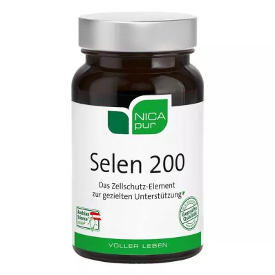 Nicapur Selenium 200 kapslit, 60 tk