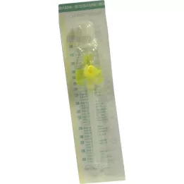 VASOFIX ohutuskanüül 24 G 0,7x19 mm PUR kollane, 1 tk