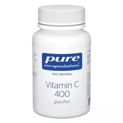 PURE ENCAPSULATIONS C-vitamiin 400 puhverdatud kapslit, 90 tk