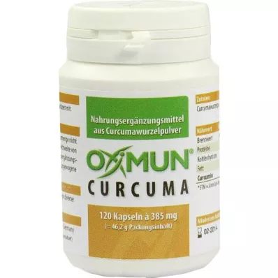 OXIMUN Curcuma kapslid, 120 kapslit