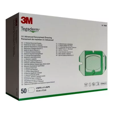 Tegaderm 3M i.v.Täiustatud krohv 10x12cm 1688, 50 tk