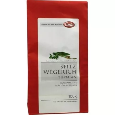 SPITZWEGERICH THYMIAN Tea Caelo HV-pakend, 100 g
