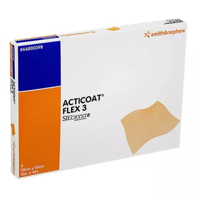 Acticoat Flex 3 10x10 cm side, 5 tk