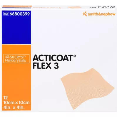 ACTICOAT Flex 3 10x10 cm side, 12 tk
