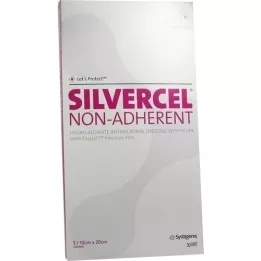 SILVERCEL mittekleepuvad kompressid 10x20 cm, 5 tk