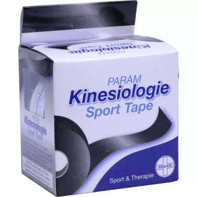 KINESIOLOGIE Spordilint 5 cmx5 m must, 1 tk