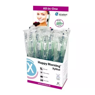 MIRADENT Ühekordne hambahari Happy Morning Xylitol, 50 tk