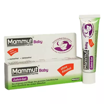 MAMMUT Baby Zahni geel, 10 ml