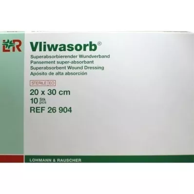 VLIWASORB superabsorb.absorb.comp.sterile 20x30 cm, 10 tk