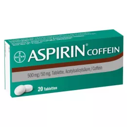 ASPIRIN Kofeiinitabletid, 20 tk
