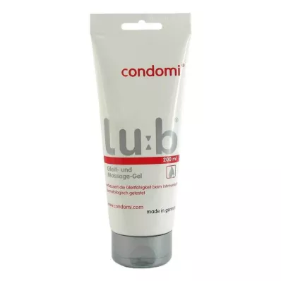CONDOMI määrde- ja massaažigeel, 200 ml