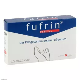 FUFRIN PediFlex hooldussokk + salv suurusega 38-42, 2X5 g