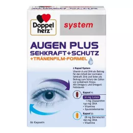 DOPPELHERZ Eyes plus vision+protection system kapslid, 60 tk
