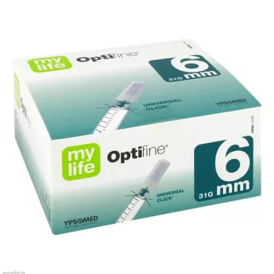 MYLIFE Optifine pliiatsinõelad 6 mm, 100 tk MYLIFE Optifine pliiatsinõelad 6 mm, 100 tk