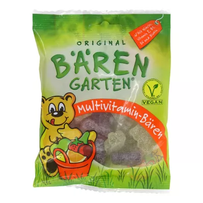 SOLDAN Bears vegan multivitamiinikaru suhkruga, 125 g
