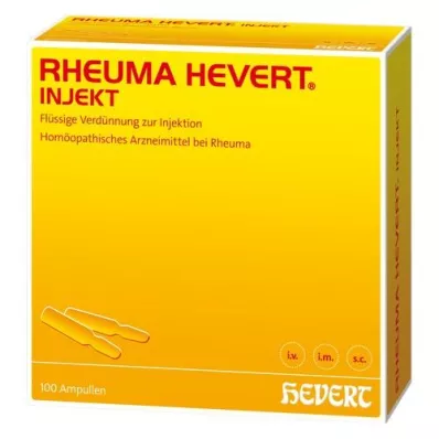 RHEUMA HEVERT süstivad ampullid, 100X2 ml