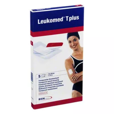 Leukomed transp.pluss steriilsed plaastrid 10x20 cm, 5 tk
