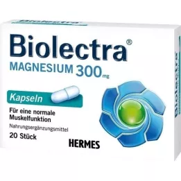 BIOLECTRA Magneesium 300 mg kapslid, 20 kapslit