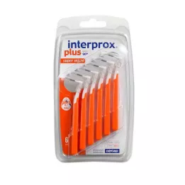 INTERPROX pluss super micro oranžid interdentaalpadjad, 6 tk