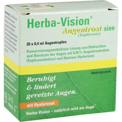 HERBA-VISION Eyebright sine silmatilgad, 20X0,4 ml