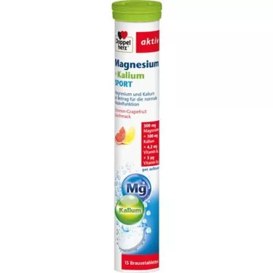 DOPPELHERZ Magneesium+kaalium pritsmetabletid, 15 tk