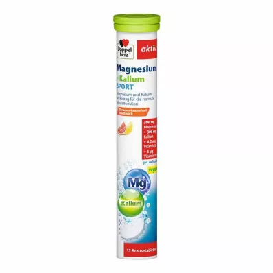 DOPPELHERZ Magneesium+kaalium pritsmetabletid, 15 tk